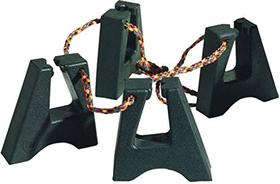 Rubber Conga Feet Latin Percussion LP637 Black