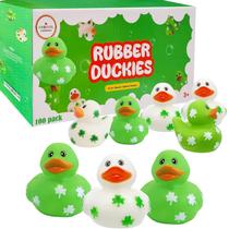 Rubber Duck Toy The Dreidel Company St. Patrick's Holiday