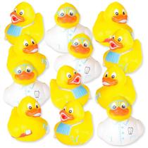 Rubber Duckies ArtCreativity Dental, 5 cm, pacote com 12