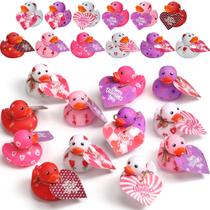 Rubber Duckies Jerify Valentine's Day 5 cm com vales-presente (24 unidades)