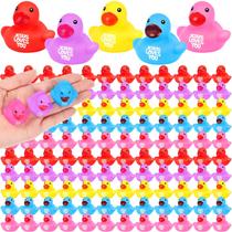 Rubber Ducks Deekin Jesus Loves You, 100 peças de brinquedos de banho para bebês