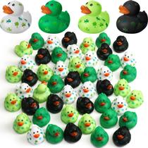 Rubber Ducks Jerify St. Patrick's Day, 5 cm, 12 unidades para crianças Rubber Ducks Jerify St. Patrick's Day, 5 cm, 12 unidades para crianças