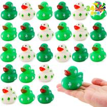 Rubber Ducks JOYIN St. Patrick's Day Green Shamrock x24 Kids Rubber Ducks JOYIN St. Patrick's Day Green Shamrock x24 Kids