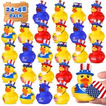 Rubber Ducks Ouryec 4 de julho Dia da Independência x24 Kids