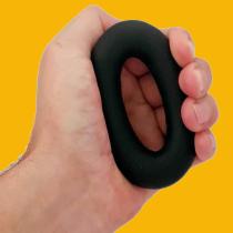 Rubber Hand Grip. Fortaleça antebraço