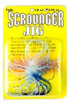 Rubber Jig Lucky Strike Bucktail Scrounger Blue Shad 5,5grs