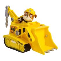 Rubble Bulldozer Patrulha Canina Veículo Com Boneco - Sunny