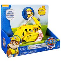 Rubble Com Trator Lights And Sounds Com Luz e Som Patrulha Canina Paw Patrol SUNNY 1305