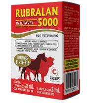 Rubralan 5000 Vitaminas B1+B6+B12