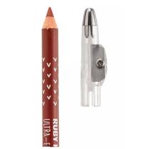 Ruby Kisses Lápis de Boca Lip Liner Marsala