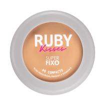 Ruby Kisses Pó Compacto Super Fixo Cor 220 Kiss NY SFP220B