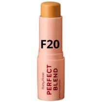 Ruby Rose- Base Stick PERFECT BLEND - ESCOLHA SUA COR- 6,68g- Cores F10,F20,F30,F40 Cor:F20 Ruby Rose- Base Stick PERFECT BLEND - ESCOLHA SUA COR- 6,68g- Cores F10,F20,F30,F40 Cor:F20