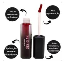 Ruby Rose Batom Líquido Obsidian Crème Lip Ocl06 Hb-7100-6