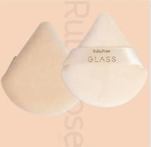 Ruby rose esponja maquiagem glass