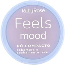 Ruby Rose Feels Pó Compacto Mood Cor E160 HB-855/6