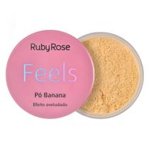 Ruby Rose Feels Po Solto Aveludado Banana 8,5 G