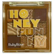 Ruby Rose Honey Funny Paleta De Sombra Com 9 Tons Hb-1076
