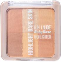Ruby Rose Iluminador 6 em 1 Bareskin Cor 3 HB7214-3
