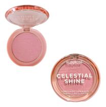 Ruby Rose Iluminador Compacto Pó Celestial Shine Linha Rosa Tom Da Maquiagem Radiant