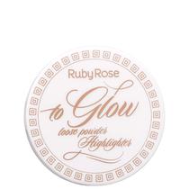 Ruby Rose Pó Iluminador Solto To Glow Hottie 8,5g