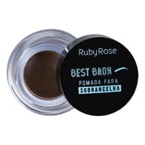Ruby rose pomada para sobrancelha medium 3.3g