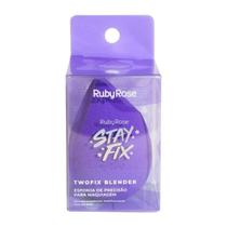 Ruby Rose Stay Fix Twofix Blender - Esponja para Maquiagem Ruby Rose Stay Fix Twofix Blender - Esponja para Maquiagem