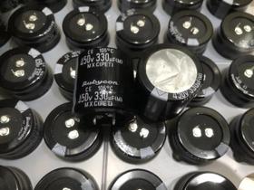 RuBYCON-Capacitor eletrolítico de alumínio, 450V, 330UF, MXC, 35x35mm, Japan Ruby, Real 330uf