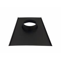 Rufo colarinho de telhado preto para chaminé de 200 mm de diâmetro Rufo colarinho de telhado preto para chaminé de 200 mm de diâmetro