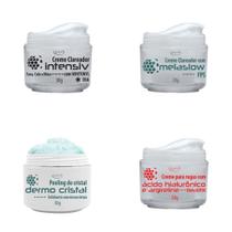 Rugas Clareador Peeling Creme Ác. Hialurônico Melaslow E Fps