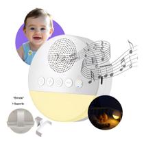 Ruído Branco Bebê Suporte Berço Aparelho Som Ninar Útero Luz