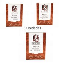 Ruiva Henna Casa Da Índia Natural Cabelo 300g Melhor Hena