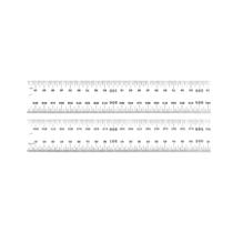 Rule de aço Starrett Spring Tempered 1000 mm com cromo acetinado Rule de aço Starrett Spring Tempered 1000 mm com cromo acetinado