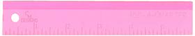 Ruler CM Designs Add-A-Quarter Pink de 6 polegadas Ruler CM Designs Add-A-Quarter Pink de 6 polegadas