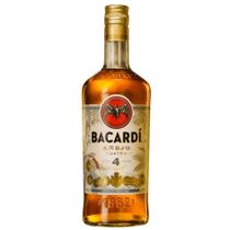 Rum bacardi 4 anos - 750 ml