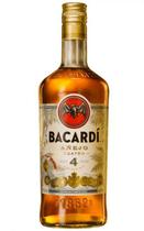 Rum bacardi 4 anos 750ml