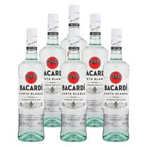 Rum Cubano Bacardi Carta Blanca 700ml 6 Unidades Rum Cubano Bacardi Carta Blanca 700ml 6 Unidades