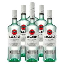 Rum Cubano Bacardi Carta Blanca 980ml 6 Unidades Rum Cubano Bacardi Carta Blanca 980ml 6 Unidades