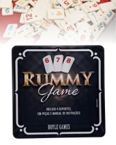 Rummy Game 106 Pedras com Suporte Jogo De Tabuleiro Rummikub - Hoyle Games