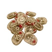 Runas das Bruxas com Ervas Naturais - 13 Peças Artesanais em Resina Runas das Bruxas com Ervas Naturais - 13 Peças Artesanais em Resina