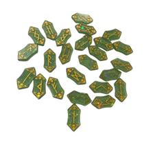 Runas Nórdicas Orgonite - Conjunto Artesanal com Energia de Proteção