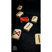 Runas Tyr- Set de cerâmica esmaltada artesanal- runas nórdicas elder Futhark personalizada Nomady