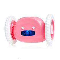 Runaway Alarm Clock On Wheels divertido sonoro programável extra alto e louco