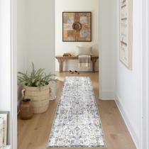 Runner Rug jinchan 61x203 cm Vintage Lavable Antideslizante Azul Runner Rug jinchan 61x203 cm Vintage Lavable Antideslizante Azul