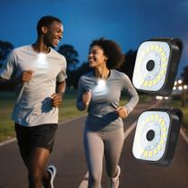 Running Lights redaica, pacote com 2, recarregável para corredores Running Lights redaica, pacote com 2, recarregável para corredores