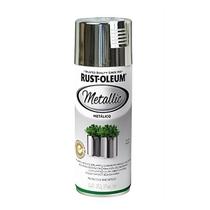 Rust-oleum spray metalico prata