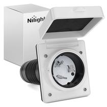 RV Shore Power Inlet Nilight 50A 125/250V Twist Lock SS2-50P RV Shore Power Inlet Nilight 50A 125/250V Twist Lock SS2-50P