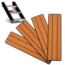 RV Step Cover OCEANBROAD EVA Foam 60x16,5 cm, pacote com 4 unidades, marrom