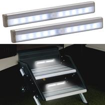 RV Step Lights CCBASEBALL Motion Activated 10 LED (pacote com 2)