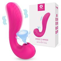 S-HANDE ANGEL'S WINGS Vibrador Estimulador Ponto G Clitóris Recarregável 9 Modos Vibrações Pulsações Pulsador Sugador Pu S-HANDE ANGEL'S WINGS Vibrador Estimulador Ponto G Clitóris Recarregável 9 Modos Vibrações Pulsações Pulsador Sugador Pu