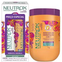 S.O.S Cachos Neutrox Shampoo e Condicionador + Creme de Tratamento 3 em 1 S.O.S Cachos Neutrox Shampoo e Condicionador + Creme de Tratamento 3 em 1